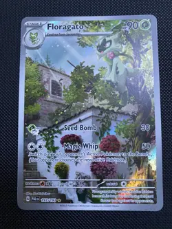 Floragato Scarlet & Violet Paldea Evolved Holo Illustration Card 197/193 - Image 1