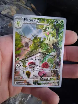 Floragato Scarlet & Violet Paldea Evolved Holo Illustration Card 197/193 - Image 1