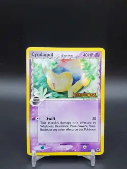 Cyndaquil 45/101 EX Dragon Frontiers Reverse Holo MP Pokemon Card - Image 1