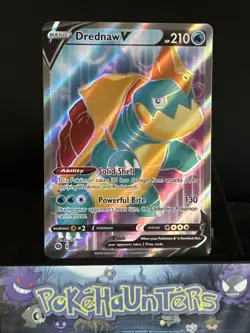 Pokemon card Drednaw V 069/073 Champions Path Full Art Rare Near Mint - Image 1
