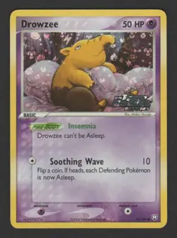 Drowzee Reverse Holo EX Team Rocket Returns 54/109 ENG – Pokemon Card - Image 1
