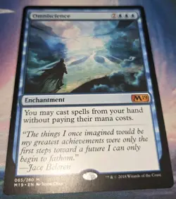 Omniscience ~ PACKFRESH ~ Core Set 2019 M19 ~ Free Shipping!!! - Image 1