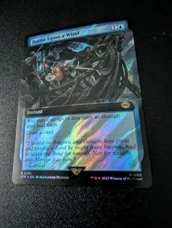 Borne Upon a Wind - Surge Foil Extended - LOTR Tales of Middle Earth (MTG) - Image 1