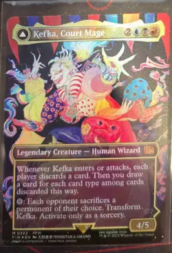 Kefka, Court Mage (0322) (Borderless) Final Fantasy Foil - Image 1