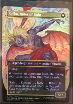 Kefka, Court Mage (0322) (Borderless) Final Fantasy Foil - Image 2