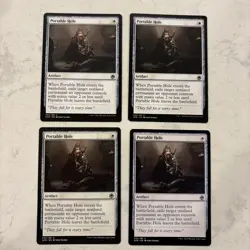 Magic the Gathering MTG Portable Hole Play Set Of 4 Cards - Image 1
