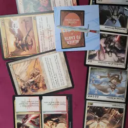 COMMANDER Magic Deck - Heaven to Earth- ***ANGELS*** RED & WHITE Mythic Rare - Image 4