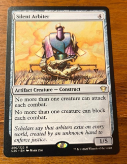 Magic the Gathering MTG - Silent Arbiter - NM - Image 1