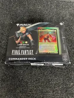 MTG Final Fantasy VI Commander Deck Revival Trance Worn Box - Image 1
