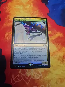 Psychic Frog - Promo Pack: Edge of Eternities - Foil - NM - Image 1