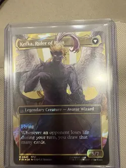 Kefka, Court Mage (0543) (Borderless) (Surge Foil) Final Fantasy Foil - Image 3