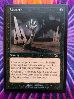 MTG Magic the Gathering - Unearth - Image 1