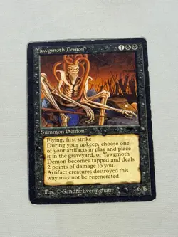 MTG Yawgmoth Demon Antiquities Magic the Gathering - Image 1