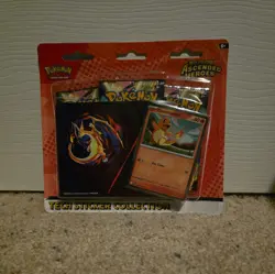 Pokemon Ascended Heroes Tech Sticker Collection Charmander New Sealed - Image 1