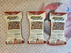Pokemon XY Breakthrough Sleeved Booster Pack Factory Sealed Lot of 3 - Image 2