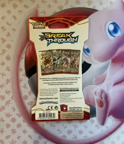 Pokemon XY Breakthrough Sleeved Booster Pack Factory Sealed Lot of 3 - Image 4