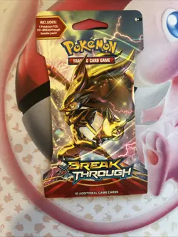 Pokemon XY Breakthrough Sleeved Booster Pack Factory Sealed Lot of 3 - Image 5
