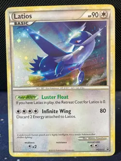 Latios HGSS11 Pokemon TCG Holo Black Star Promo NM/LP+ - Image 1