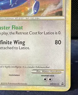 Latios HGSS11 Pokemon TCG Holo Black Star Promo NM/LP+ - Image 4