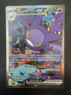 Pokemon Destined Rivals Team rocket’s Crobat 234/182 Special Illustration Rare - Image 1
