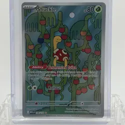 Pokemon TCG Mega Evolution Shuckle #136/132 Illustration Rare NM - Image 1