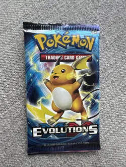 Pokemon XY Evolutions Sealed Booster Pack Pikachu ART New & Sealed LOT - Image 3