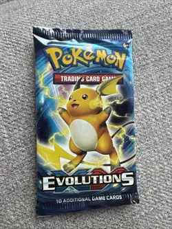 Pokemon XY Evolutions Sealed Booster Pack Pikachu ART New & Sealed LOT - Image 5