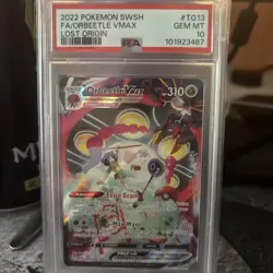 2022 Pokemon SWSH FA/orbeetle VMAX Lost Original PSA 10 - Image 1