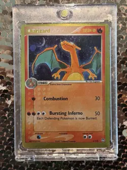 2007 Pokemon EX Charizard Holo Power Keepers 6/108 - Image 3