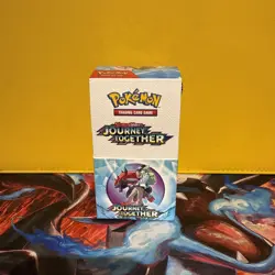 Pokemon TCG S&V Journey Together Half Booster Box (18 Packs) Unsealed Box- NEW - Image 1