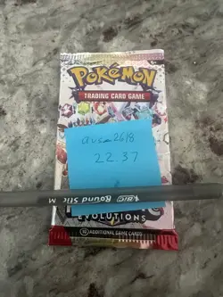 22.37g !!!VERY HEAVY!!! -Pokemon Prismatic Evolution Booster Pack -Possible GODU - Image 3