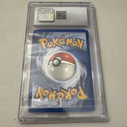 2003 POKEMON TORCHIC BLACK STAR PROMO REVERSE HOLO #008 CGC 9 Mint RARE - Image 2