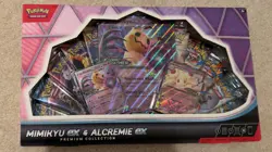 Pokemon Mimikyu Ex & Alcremie Ex Premium Collection Box Sealed - Image 1