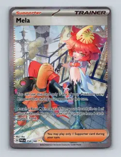 Mela 254 2023 Pokemon Paradox Rift Special Illustration Rare Card NM+ - Image 1