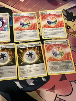Pokemon TCG Lot Of 8 Special Energy Card Sword & Shield NM Reverse Holos Etc - Image 3