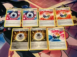 Pokemon TCG Lot Of 7 Special Energy Card Sword & Shield NM Reverse Holos Etc - Image 1
