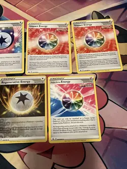 Pokemon TCG Lot Of 7 Special Energy Card Sword & Shield NM Reverse Holos Etc - Image 3