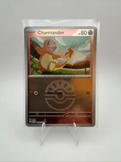 Charmander 020/217 - Pokeball Reverse Holo - Pokemon Ascended Heroes - NM - Image 1