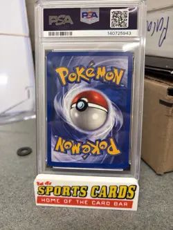 1999 POKEMON GERMAN 1ST First Edition #58 PIKACHU PSA 9 - Image 2