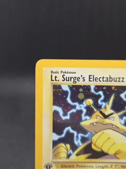 Lt. Surge's Electabuzz (1st Edition) 6/132 Pokemon Gym Heroes - NM - Image 2