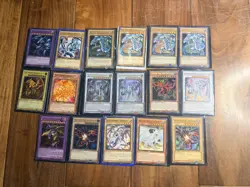 Yugioh Blue Eyes White Dragon & Other Dragon 17 Card Lot Holos - Image 1
