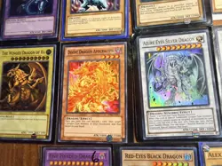Yugioh Blue Eyes White Dragon & Other Dragon 17 Card Lot Holos - Image 3