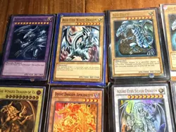 Yugioh Blue Eyes White Dragon & Other Dragon 17 Card Lot Holos - Image 4