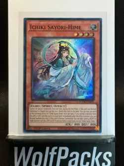 2025 Yu-Gi-Oh! - Ichiki Sayori-Hime #DOOD-EN030 1st Edition Super Rare - Image 1