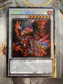 Elfnote Seraphim Strelitzia - BPRO-EN040 - Starlight Rare YuGiOh - Image 1