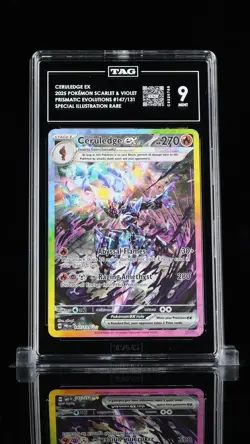 Ceruledge ex 147/131 SIR SV - TAG 9 - Prismatic Evolutions - PSA - Pokemon TCG - Image 1