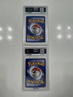 1999 Pokemon Base Set Venusaur & Blastoise 15/102 Holo both PSA 7s NM Rare Holo - Image 2