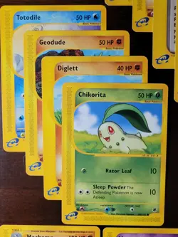 Pokemon Expedition Mew Lot - 20 Card Lot W/Reverse Holo 💧 NM - LP - Image 2