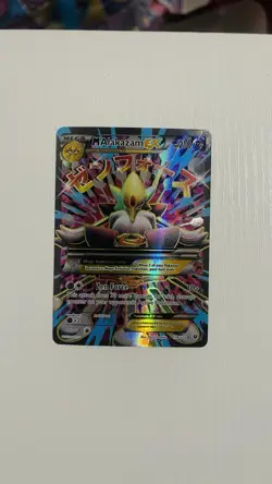 Pokemon Card - M Alakazam EX (Full Art) 118/124 Fates Collide Ultra Rare Holo - Image 1