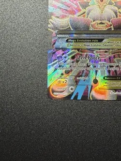 Pokemon Mega M Alakazam EX Full Art Ultra Rare Holo Card 118/124 Fates Collide - Image 5